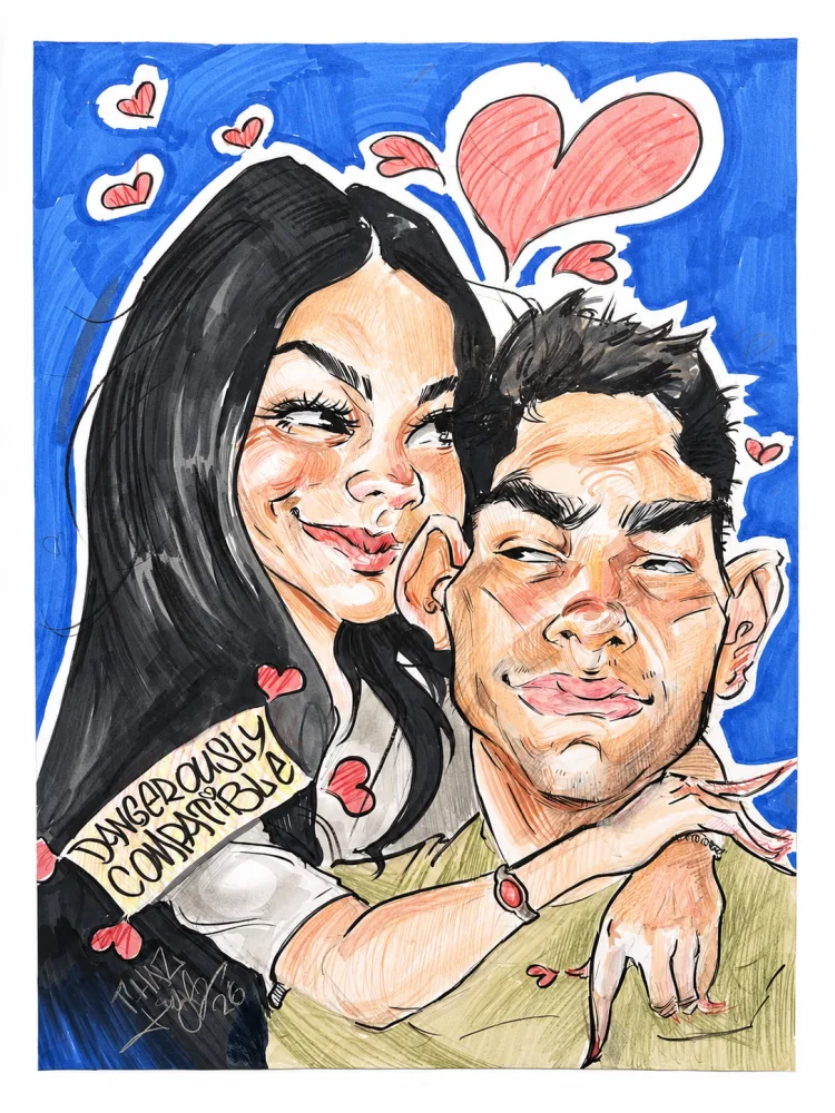 Portofoliu — caricatură