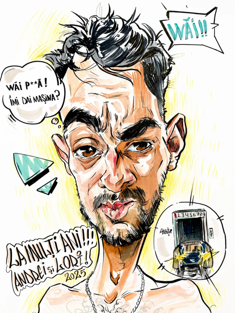 Portofoliu — caricatură