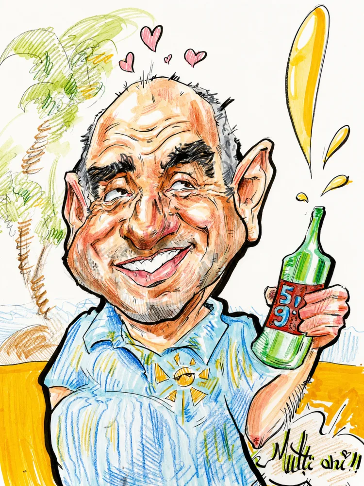 Portofoliu — caricatură